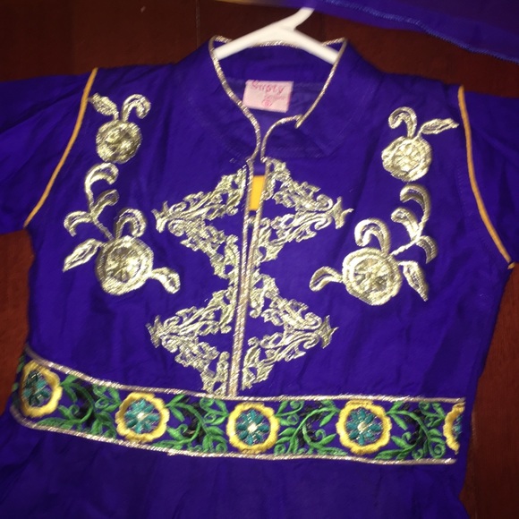 Afghani little girl dress - Picture 4 of 6